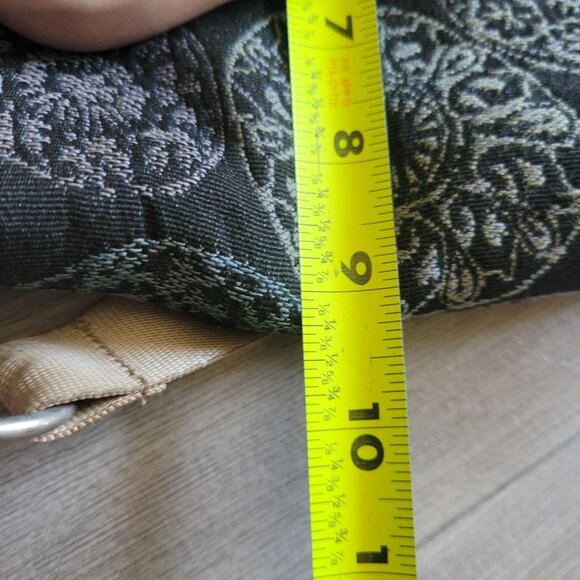 Tapestry Shoulder Bag With Adjustable Strap By Madison Handbags - Picture 8 of 8